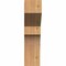 Ekena Millwork Mediterranean Rough Sawn Corbel, Western Red Cedar, 4"W x 8"D x 16"H COR04X08X16MED00RWR - alternate 4